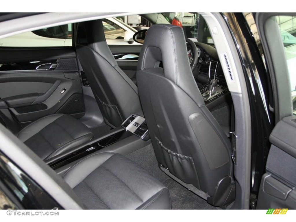 Black Interior 2013 Porsche Panamera S Photo #81554388