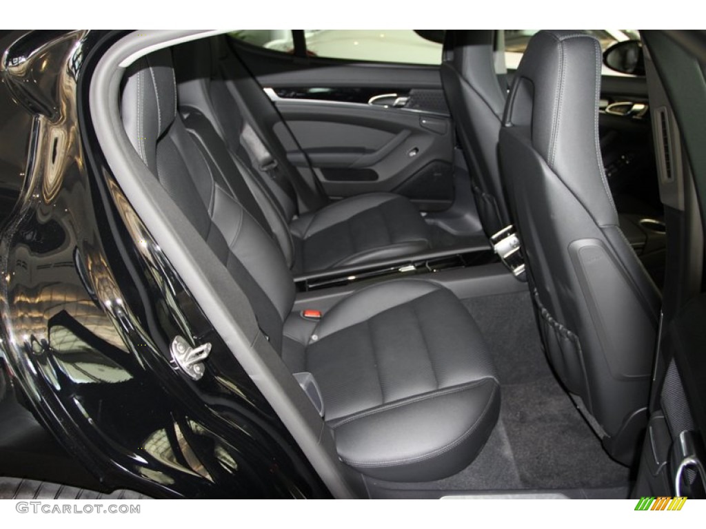 Black Interior 2013 Porsche Panamera S Photo #81554408