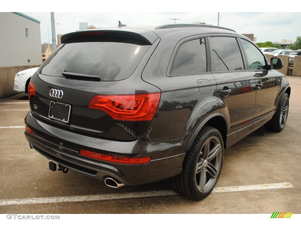 2013 Q7 3.0 S Line quattro - Lava Gray Pearl / Black photo #7