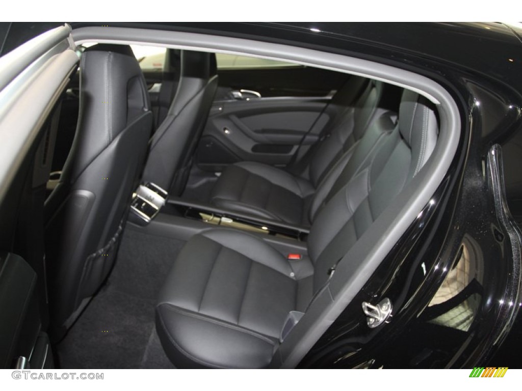 Black Interior 2013 Porsche Panamera S Photo #81554484
