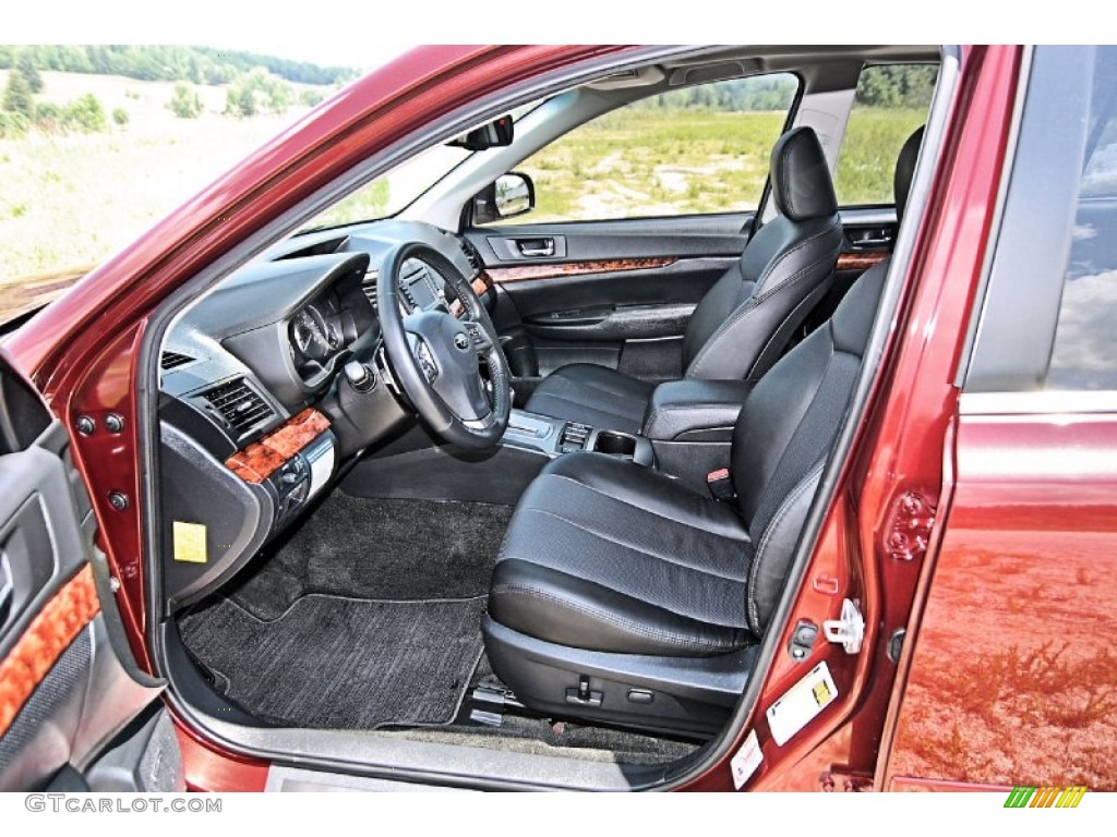 Off Black Interior 2012 Subaru Legacy 2.5i Limited Photo #81554841