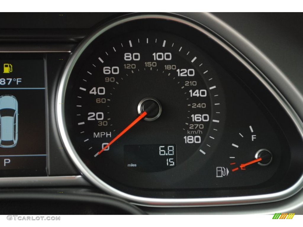 2013 Audi Q7 3.0 S Line quattro Gauges Photo #81554931