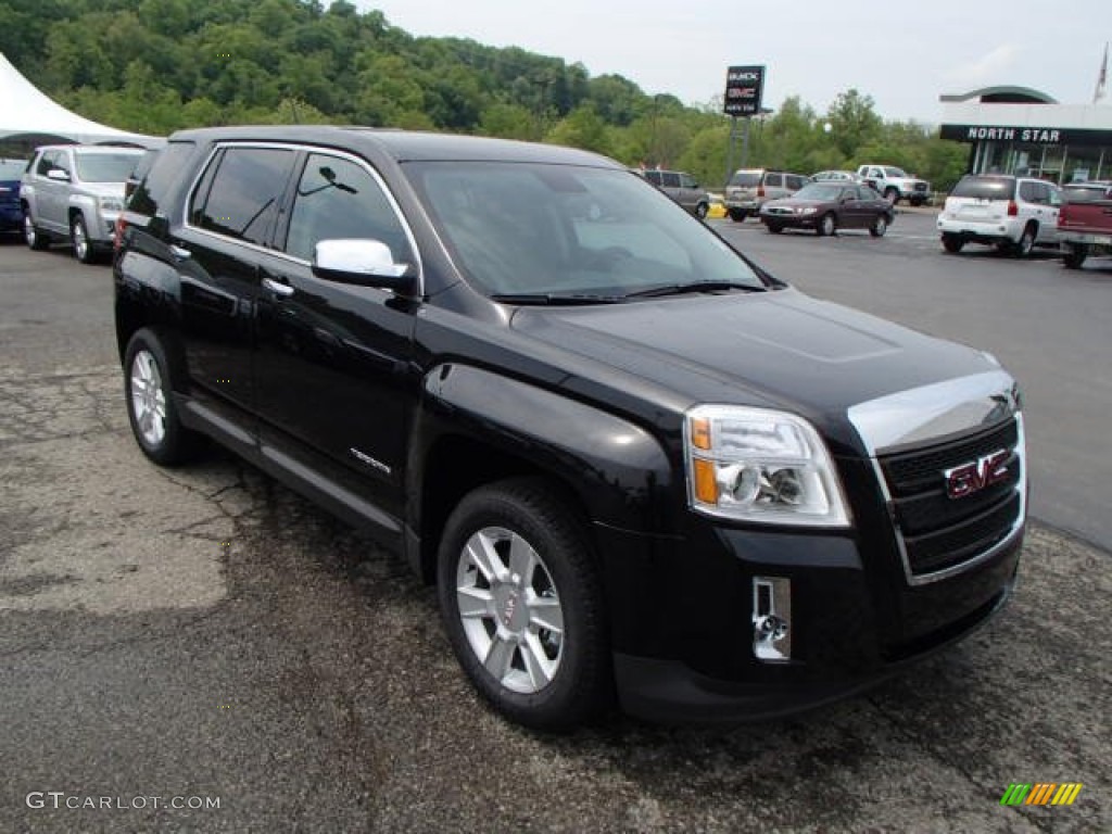 2013 Terrain SLE AWD - Carbon Black Metallic / Jet Black photo #4