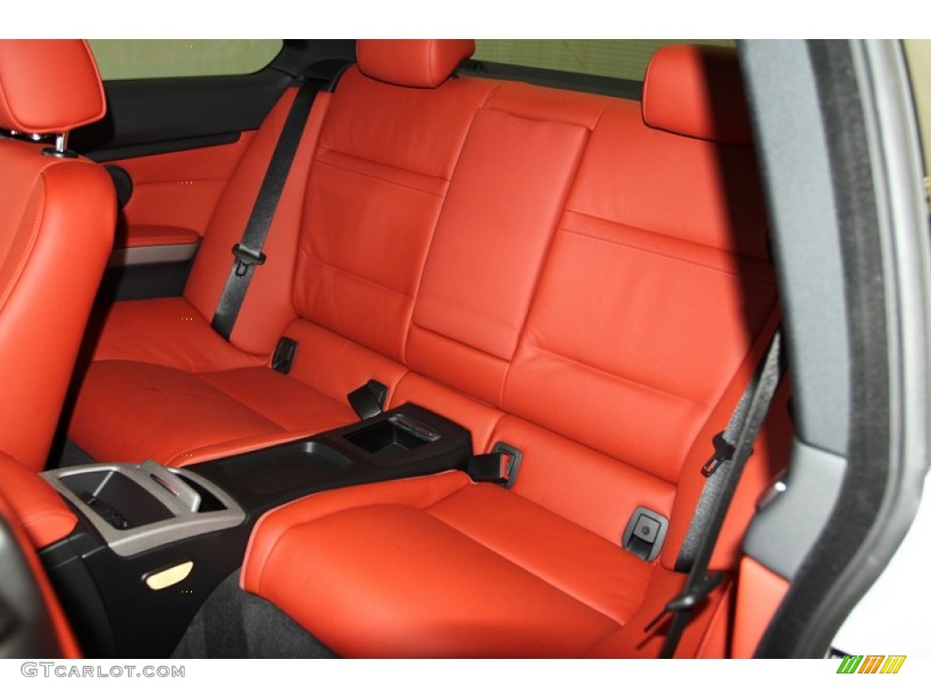 2013 BMW 3 Series 328i Coupe Rear Seat Photo #81555071