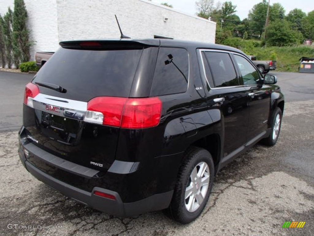 2013 Terrain SLE AWD - Carbon Black Metallic / Jet Black photo #6