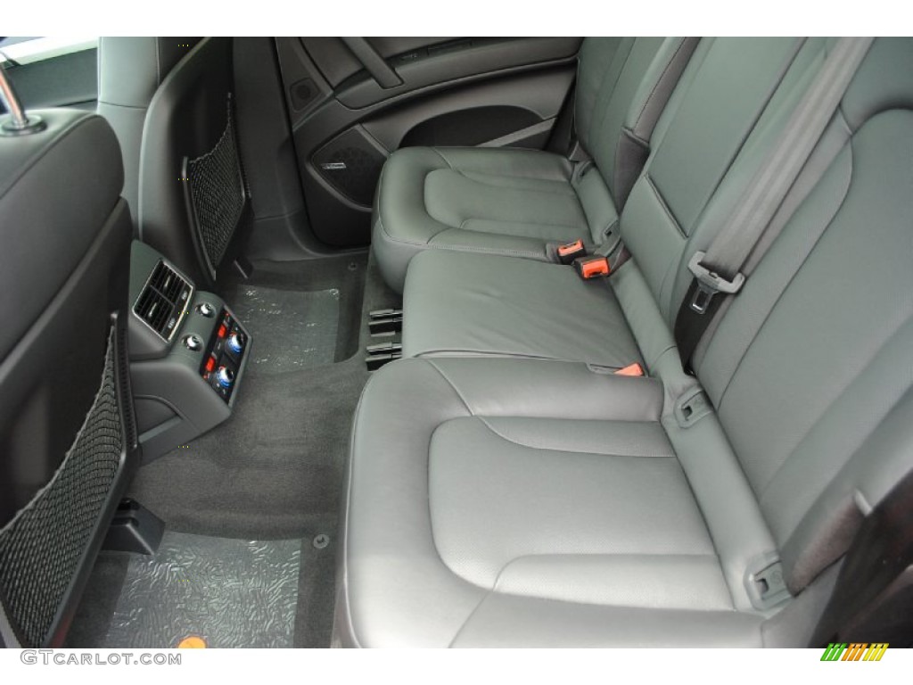 2013 Audi Q7 3.0 S Line quattro Rear Seat Photo #81555090