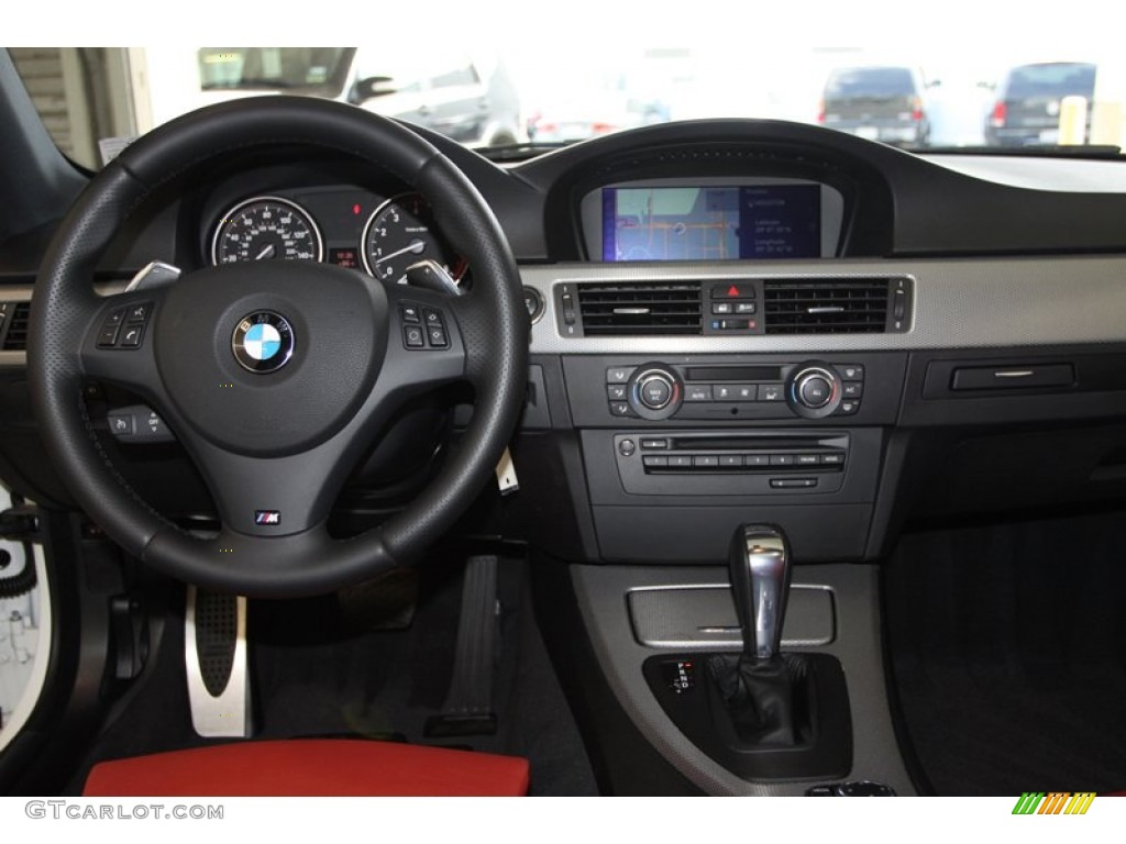 2013 BMW 3 Series 328i Coupe Coral Red/Black Dashboard Photo #81555113