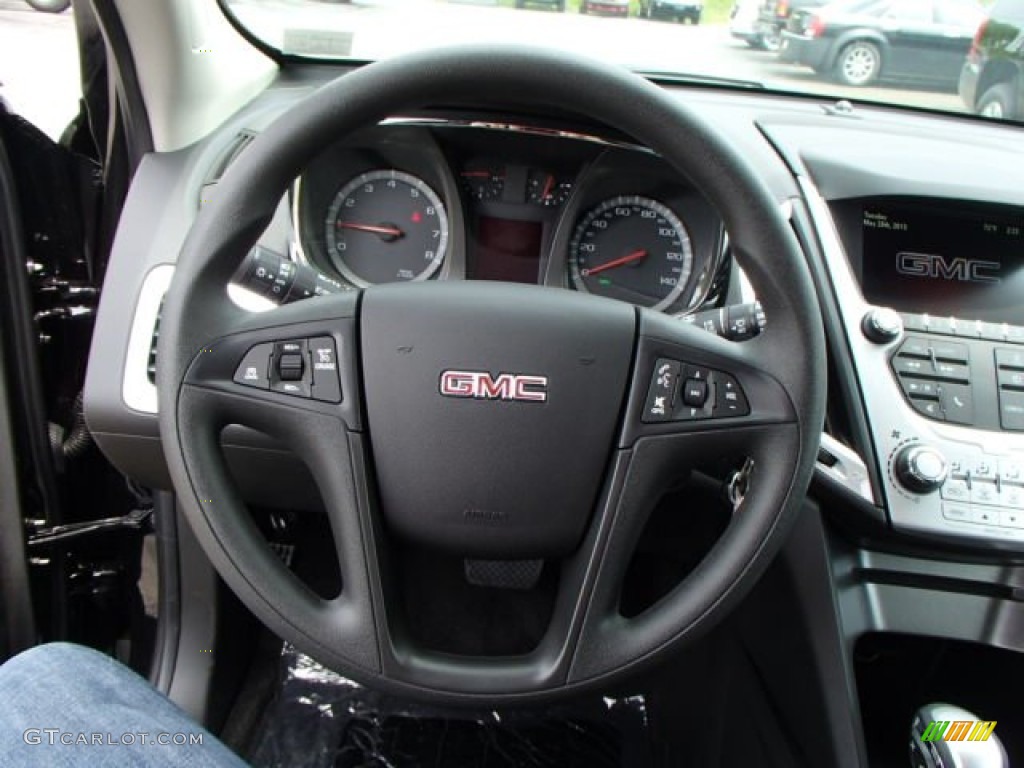 2013 Terrain SLE AWD - Carbon Black Metallic / Jet Black photo #18