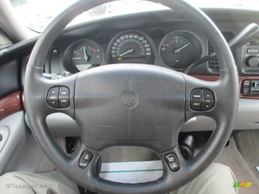 2004 LeSabre Custom - Steelmist Gray Metallic / Graphite photo #22