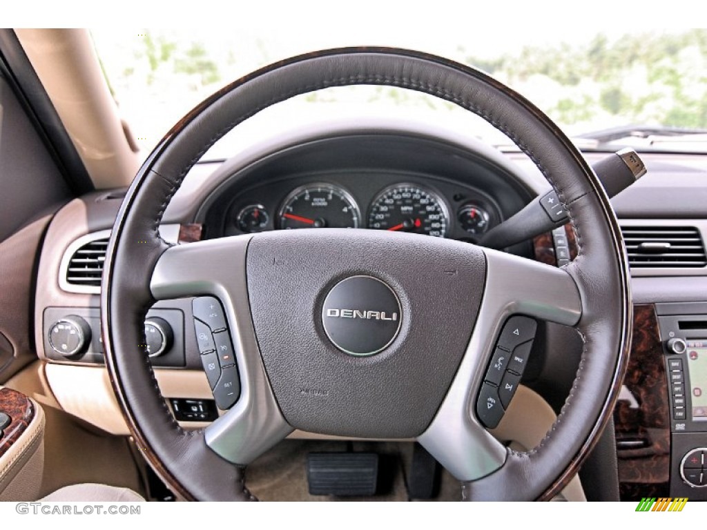 2013 Sierra 2500HD Denali Crew Cab 4x4 - Summit White / Cocoa/Light Cashmere photo #12