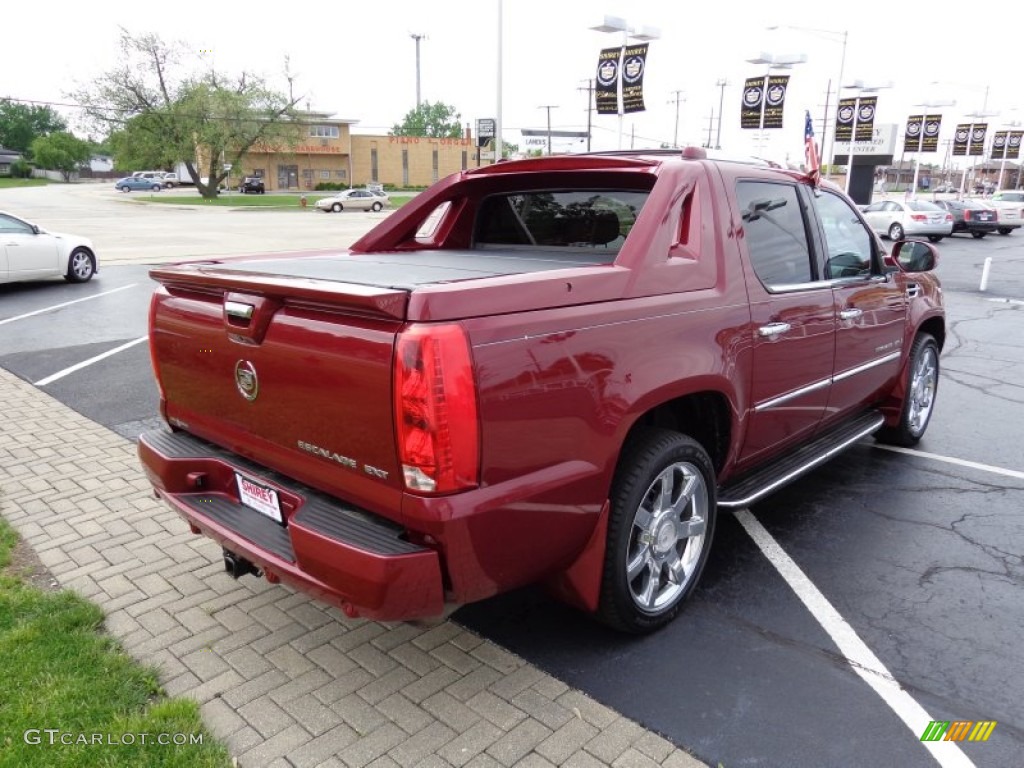 2007 Escalade EXT AWD - Red-E / Ebony/Ebony photo #4