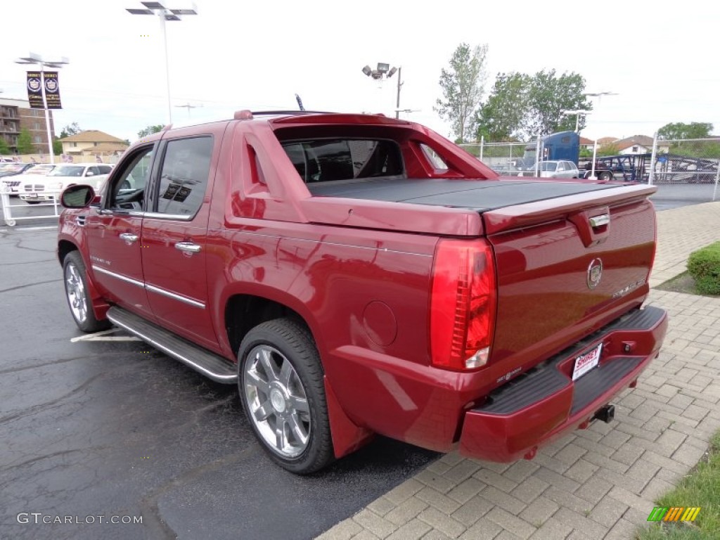 2007 Escalade EXT AWD - Red-E / Ebony/Ebony photo #6