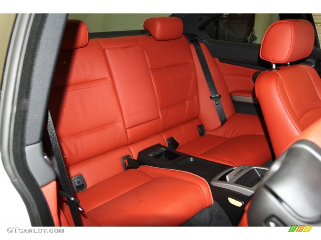 2013 BMW 3 Series 328i Coupe Rear Seat Photo #81555654