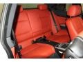 Coral Red/Black Rear Seat Photo for 2013 BMW 3 Series #81555654