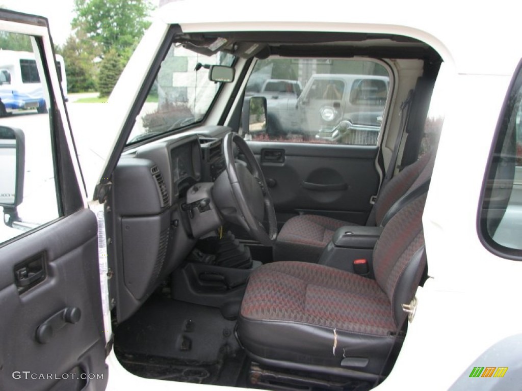 Agate Interior 2000 Jeep Wrangler Sport 4x4 Photo #81555951