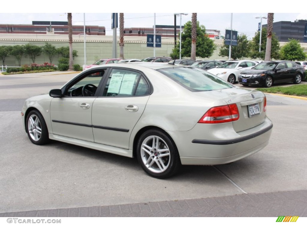 2007 9-3 2.0T Sport Sedan - Parchment Silver Metallic / Gray photo #7