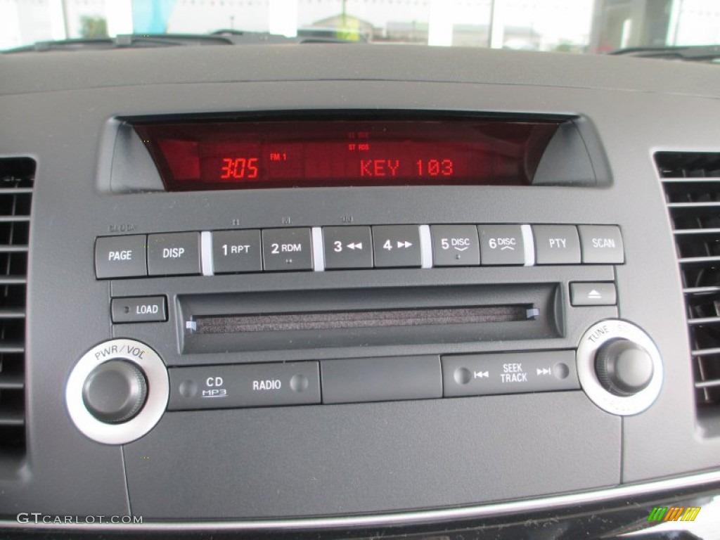 2013 Mitsubishi Lancer GT Audio System Photo #81555966