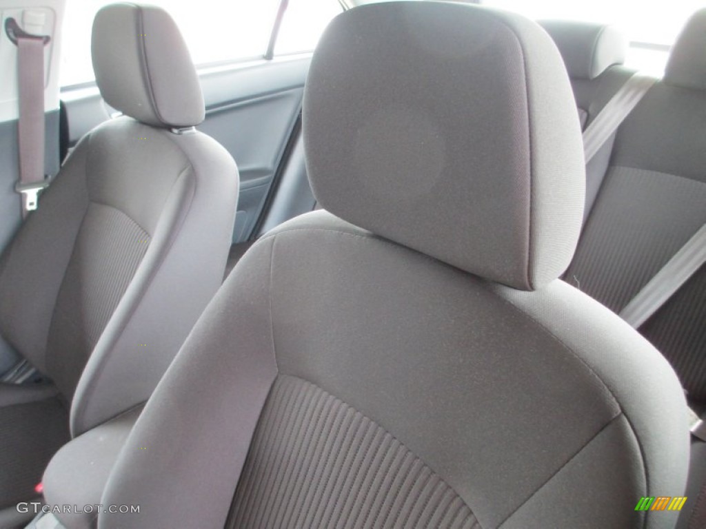 2013 Lancer GT - Mercury Gray Pearl / Black photo #20