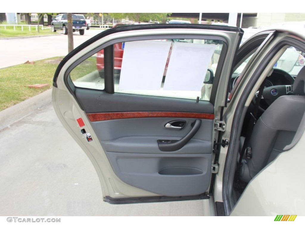 2007 9-3 2.0T Sport Sedan - Parchment Silver Metallic / Gray photo #11