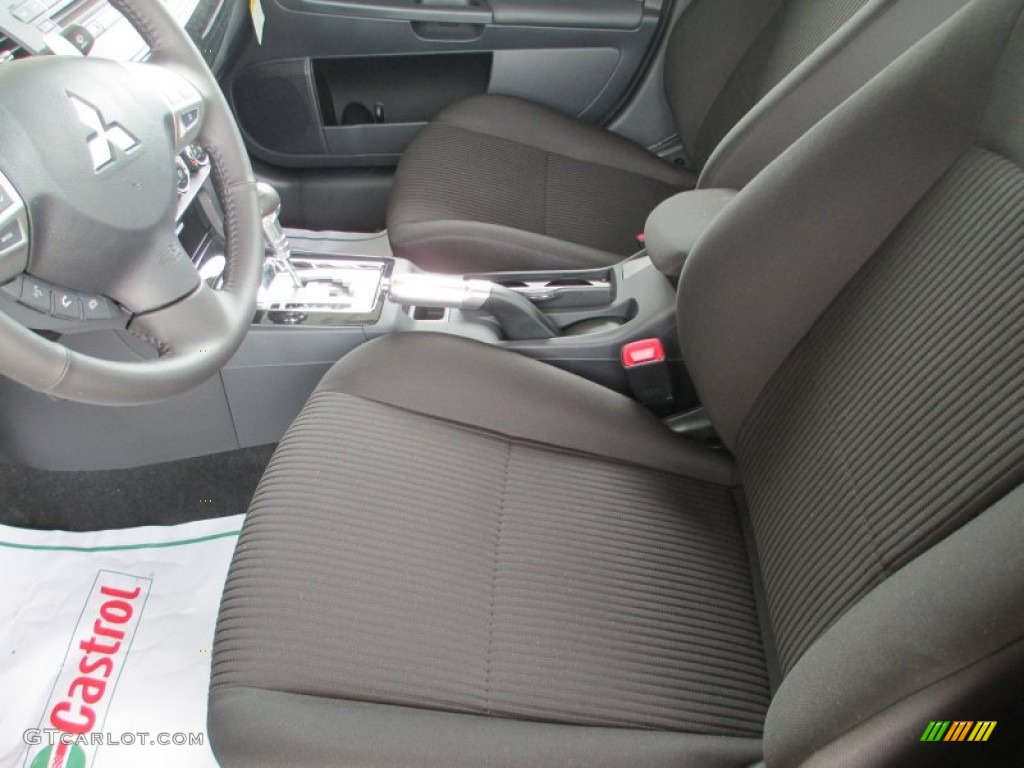 2013 Mitsubishi Lancer GT Front Seat Photo #81556075