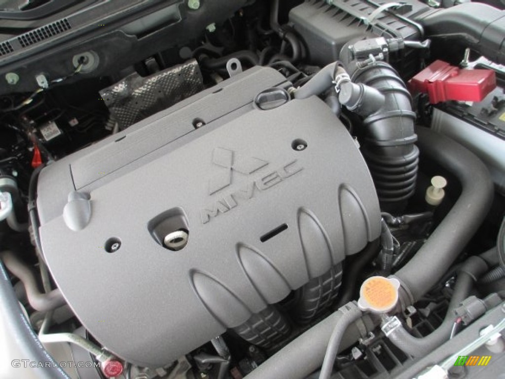 2013 Mitsubishi Lancer GT 2.4 Liter DOHC 16-Valve MIVEC 4 Cylinder Engine Photo #81556232