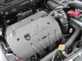 2.4 Liter DOHC 16-Valve MIVEC 4 Cylinder 2013 Mitsubishi Lancer GT Engine