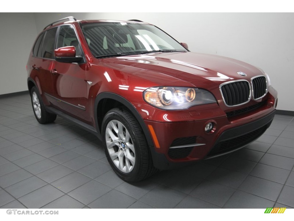 Vermilion Red Metallic BMW X5