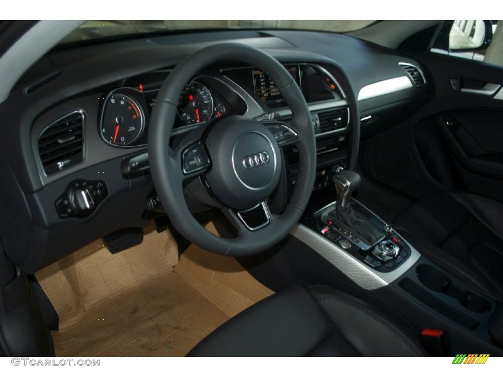2013 Audi Allroad 2.0T quattro Avant Black Dashboard Photo #81556440