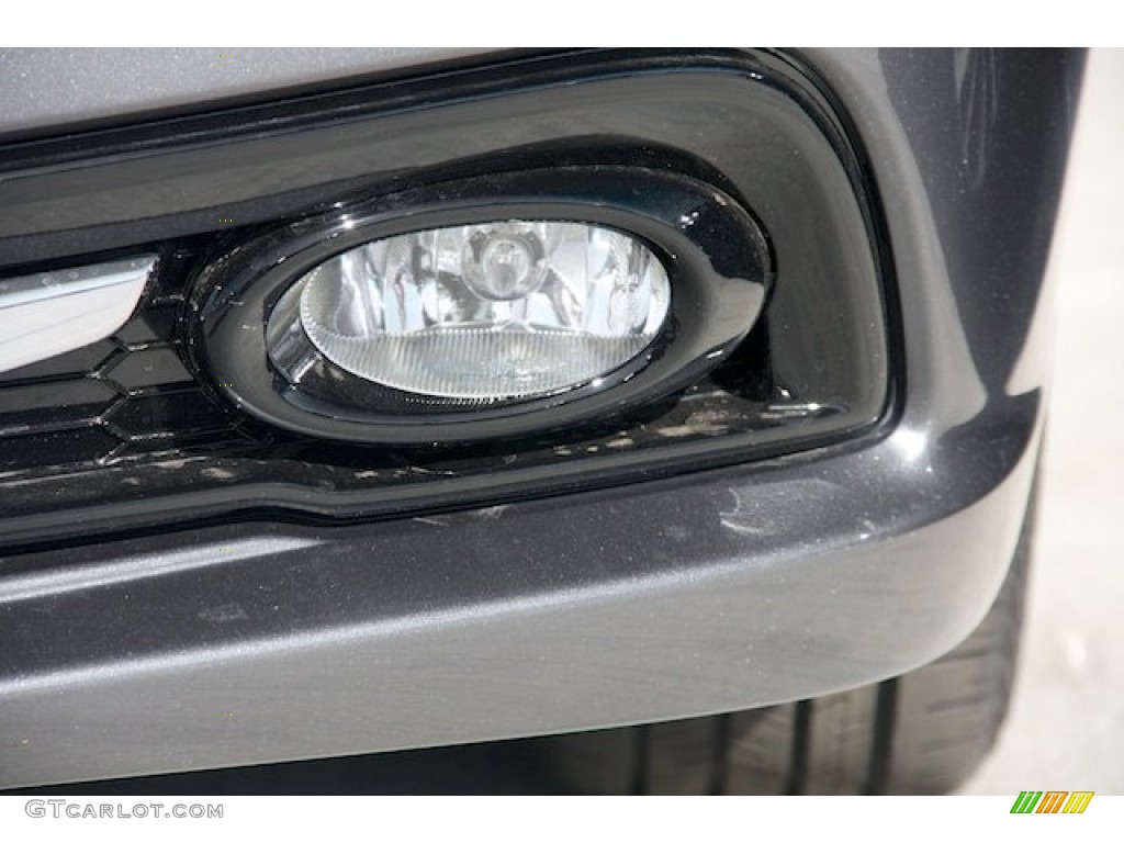 2013 Civic EX-L Sedan - Polished Metal Metallic / Gray photo #9