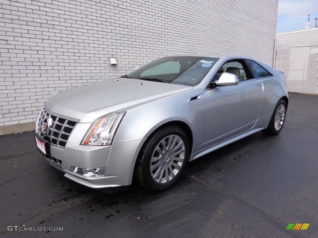 Radiant Silver Metallic 2013 Cadillac CTS Coupe Exterior Photo #81557667