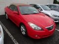 Absolutely Red 2004 Toyota Solara SLE V6 Convertible