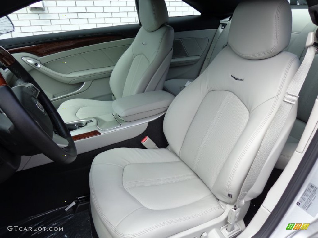 Light Titanium/Ebony Interior 2013 Cadillac CTS Coupe Photo #81557883