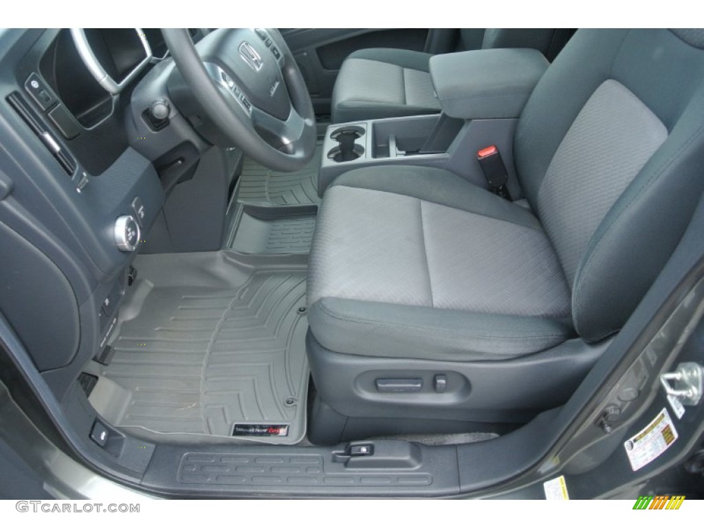 2007 Ridgeline RTS - Aberdeen Green Metallic / Gray photo #8