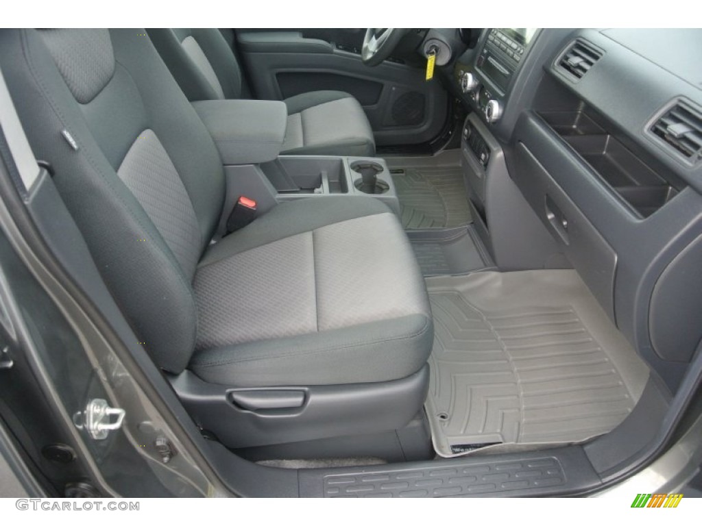 2007 Ridgeline RTS - Aberdeen Green Metallic / Gray photo #21