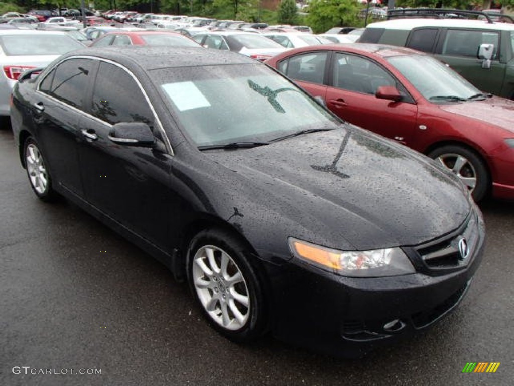 Nighthawk Black Pearl 2006 Acura TSX Sedan Exterior Photo #81559163