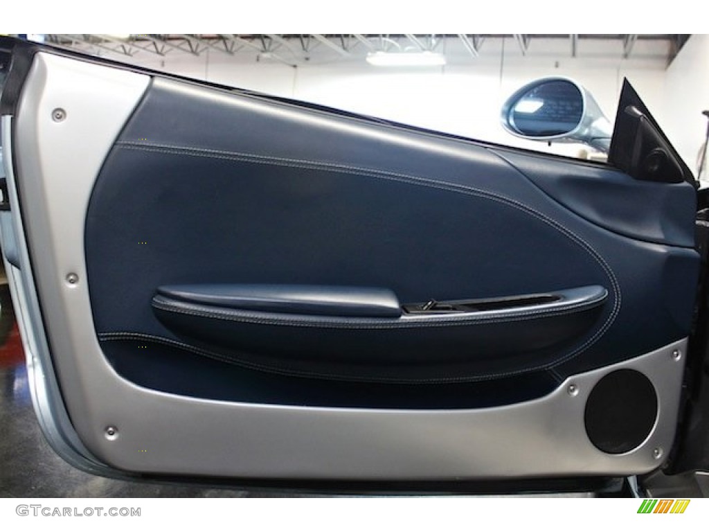 2003 Ferrari 360 Spider Blu Scuro (Dark Blue) Door Panel Photo #81559904