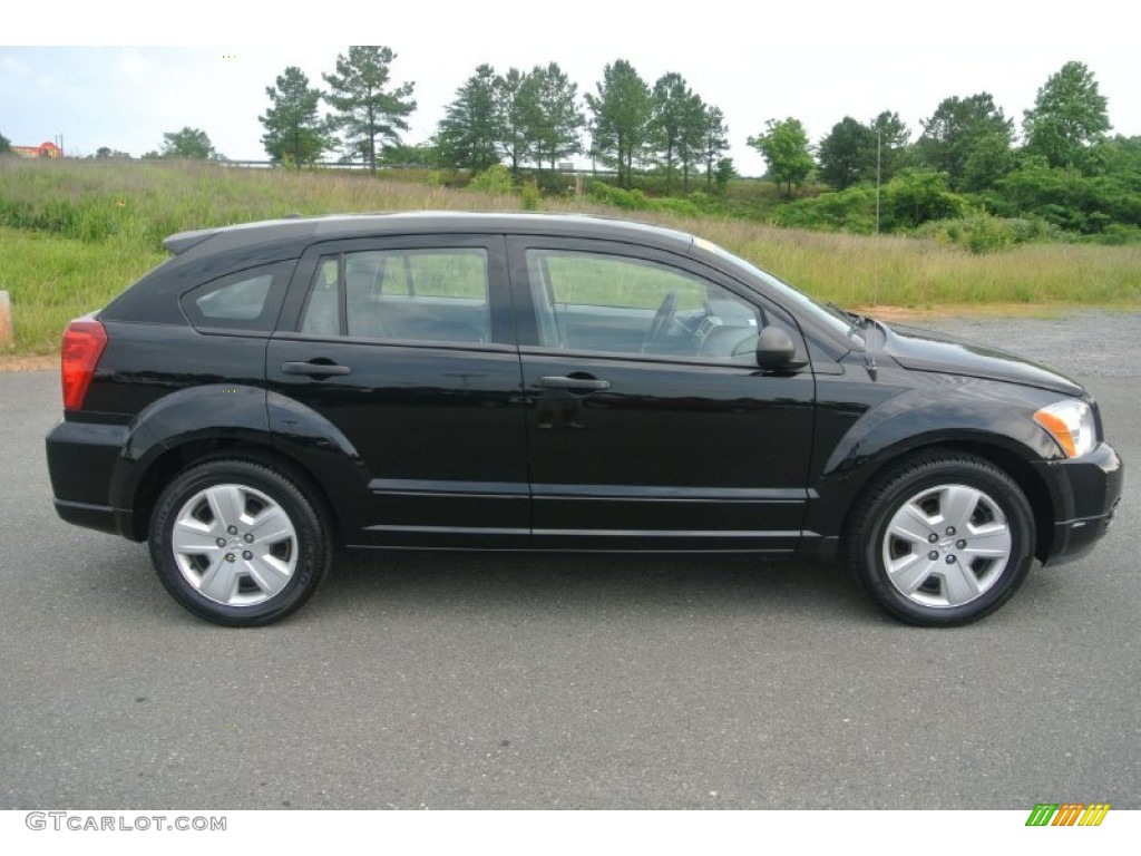 Black 2007 Dodge Caliber SXT Exterior Photo #81560118