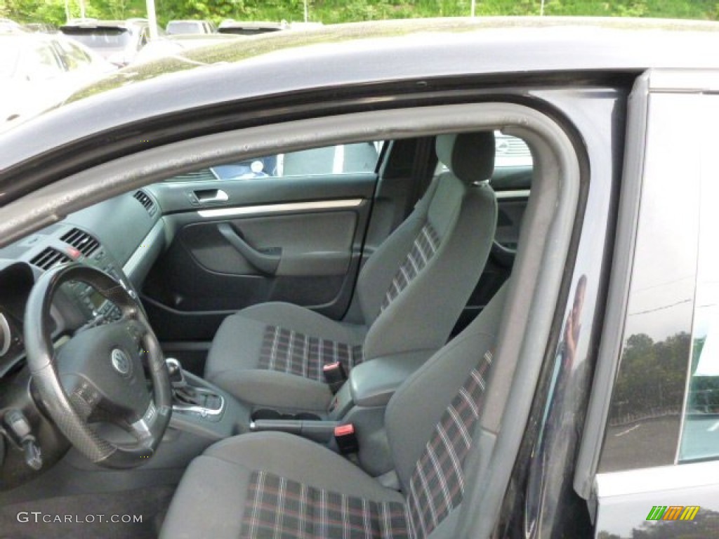 Interlagos Plaid Cloth Interior 2006 Volkswagen Jetta GLI Sedan Photo #81561018