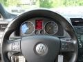 2006 Volkswagen Jetta Interlagos Plaid Cloth Interior Steering Wheel Photo