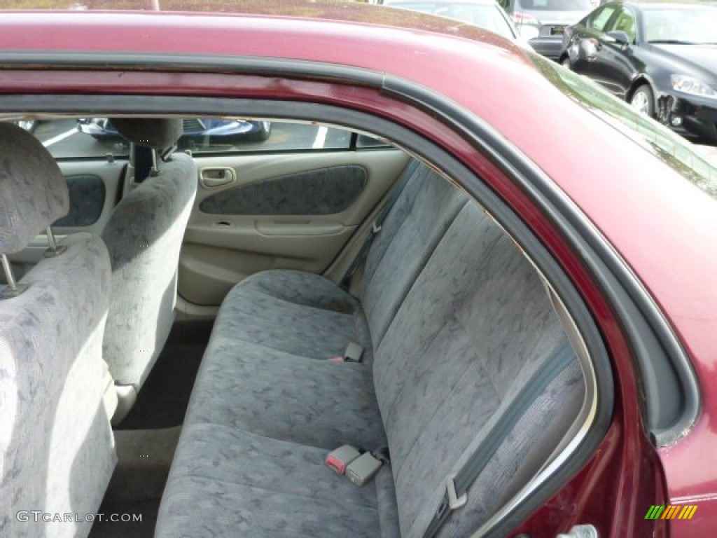 1998 Corolla LE - Ruby Red Pearl Metallic / Gray photo #5