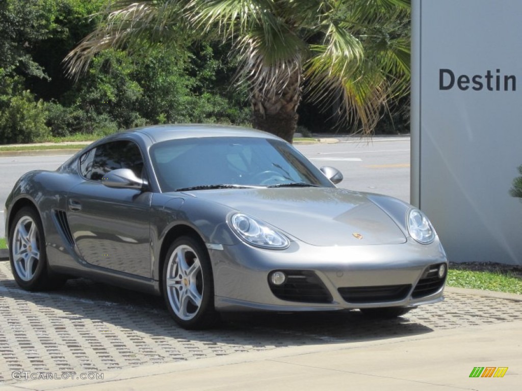 Meteor Grey Metallic Porsche Cayman