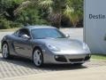 2010 Meteor Grey Metallic Porsche Cayman S  photo #1