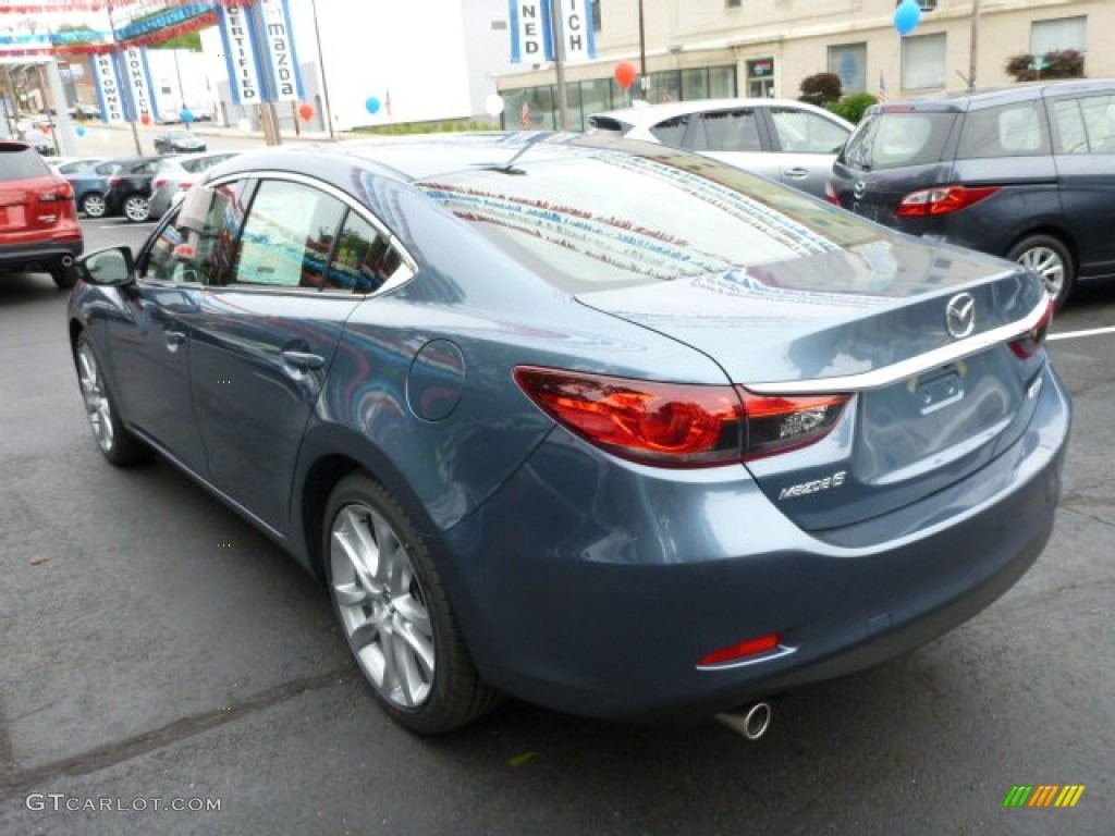 2014 MAZDA6 Touring - Blue Reflex Mica / Black photo #3