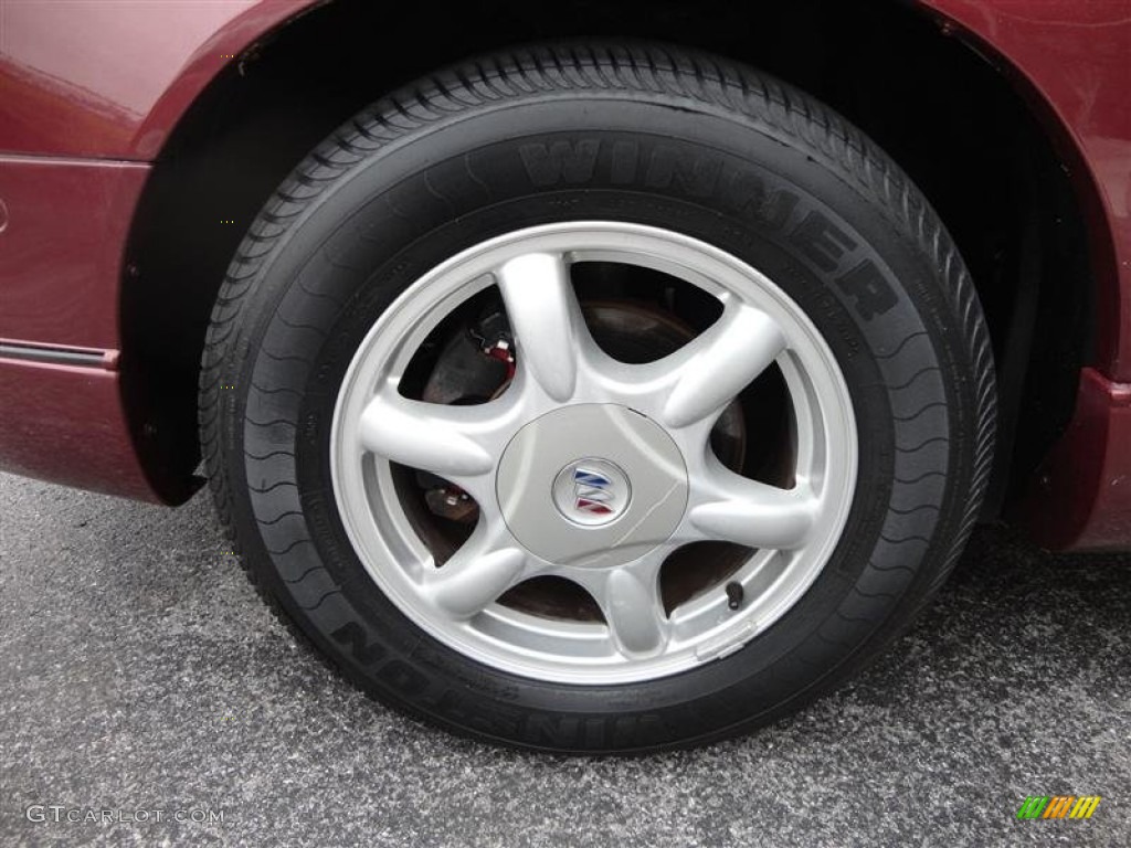 2001 Regal LS - Bordeaux Red Pearl / Graphite photo #14