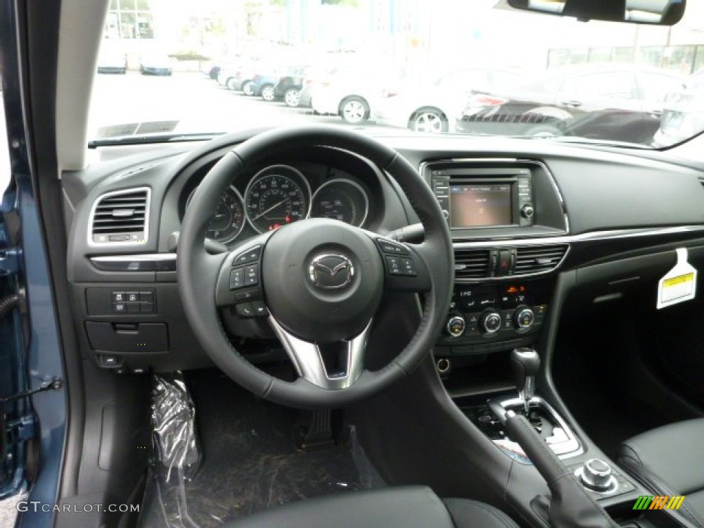 2014 Mazda MAZDA6 Touring Black Dashboard Photo #81562764