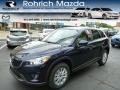 2014 Stormy Blue Mica Mazda CX-5 Touring AWD  photo #1