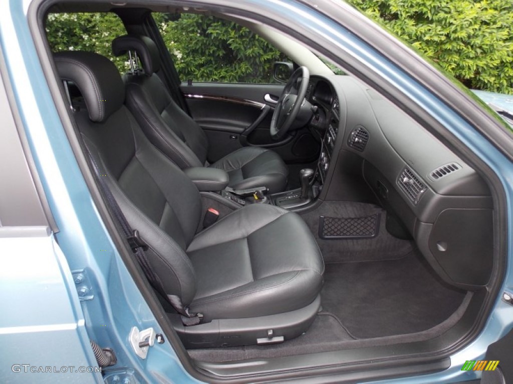 Black Interior 2008 Saab 9-5 Aero SportCombi Photo #81563232