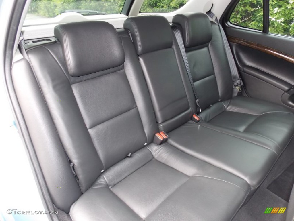 Black Interior 2008 Saab 9-5 Aero SportCombi Photo #81563271
