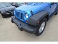 2010 Surf Blue Pearl Jeep Wrangler Unlimited Sport  photo #11