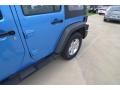2010 Surf Blue Pearl Jeep Wrangler Unlimited Sport  photo #14